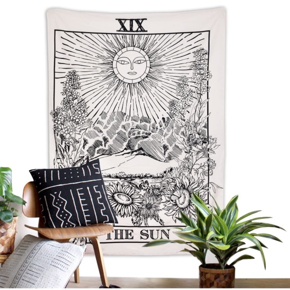 Tarot Medieval Sun Vintage/Antique European Wall Divination Art Decoration - Picture 3 of 7
